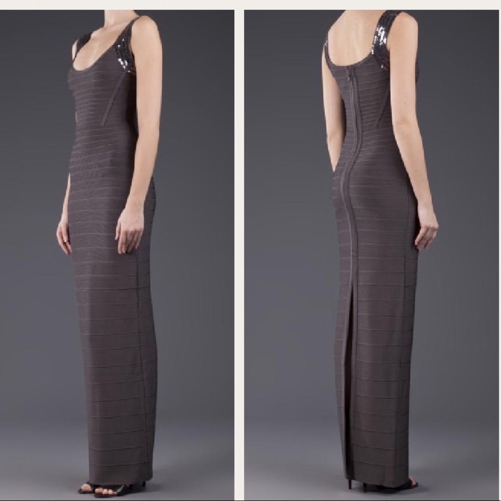 Herve Leger Elise Shadow Dress